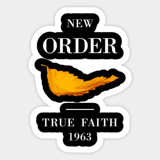 New Order 1963 Sticker